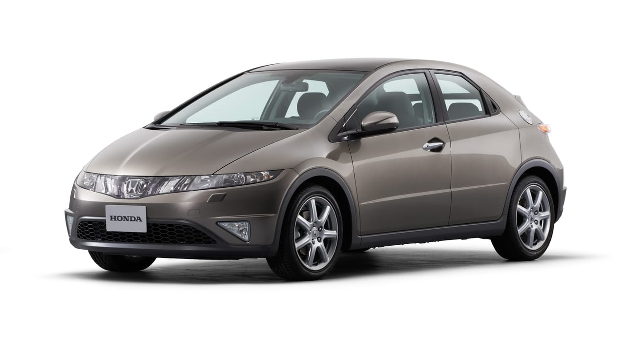 Here's every generation of the Honda Civic Top Gear